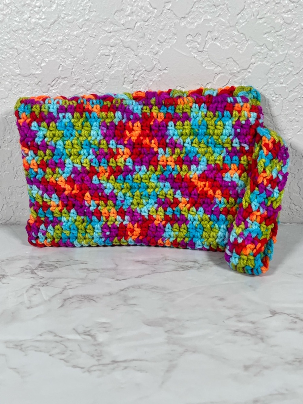 Fiesta Crochet Wristlet & Card Holder - Picture 3 of 7